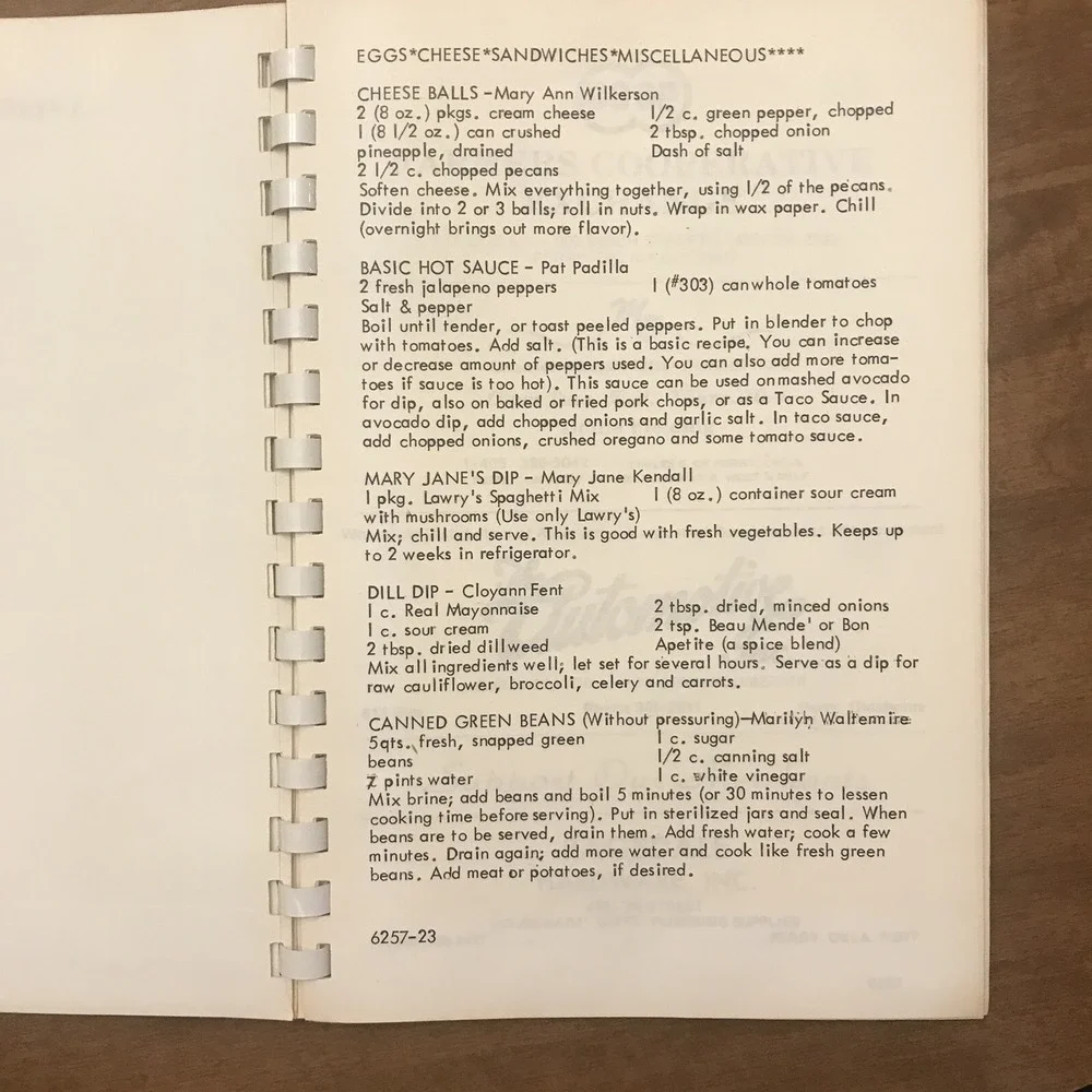 Beta Sigma Phi Cookbook Perry Oklahoma Recipes From Our Finest Cooks Spiral